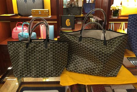 goyard gm tote new|goyard size pm or gm.